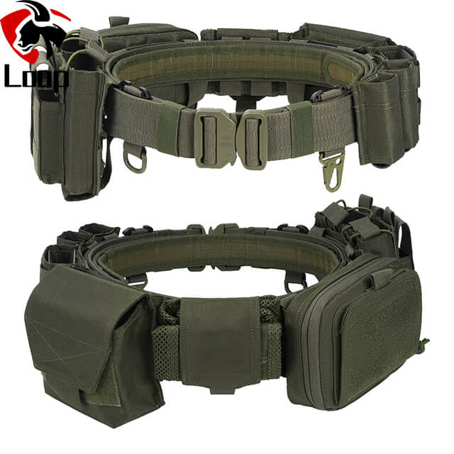 Quick Release Adjustable Security Guard Patrol Multifunctional Tactical Belt