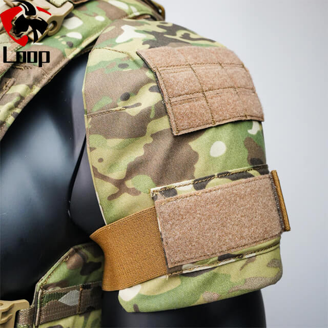 Tactical Full Protection Fireproof Flame Retardant Anti Infrared Camouflage Bulletproof Vest