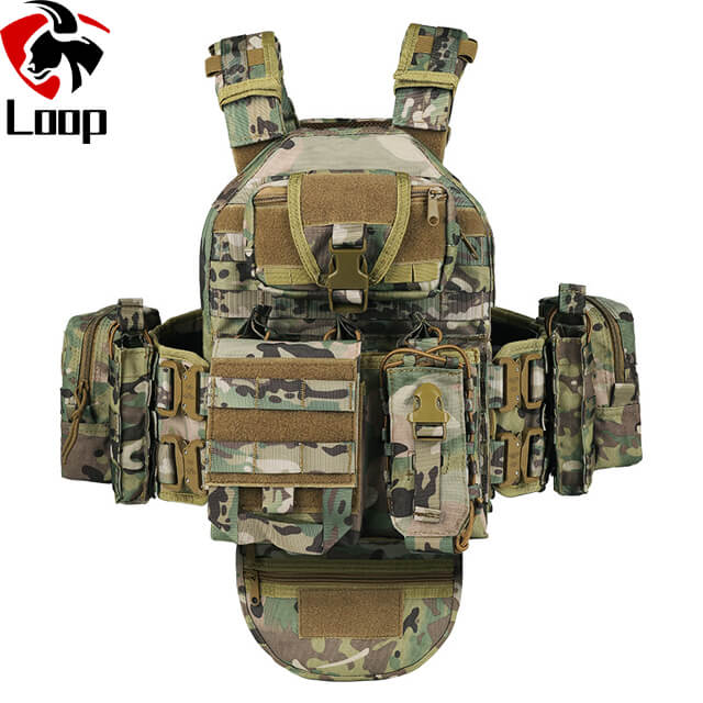 Multifunctional Protection High Quality Expandable Adjustable Outdoors Army Tactical Ballistic Vest