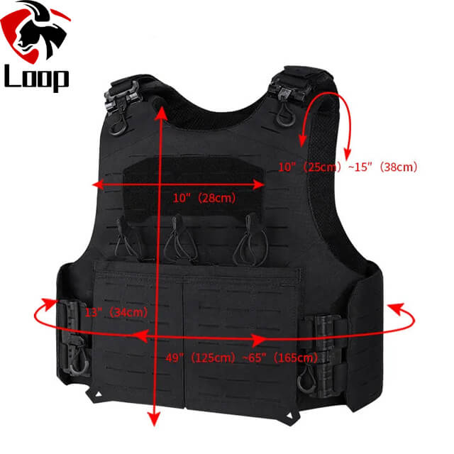 Shoulder Quick Detach Shooting Training Tactical Vest