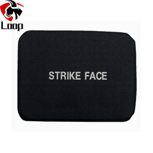 6X8 PE+Alu Hard Armor Composite Materials Protection Bulletproof Ballistic Side Waist Plate