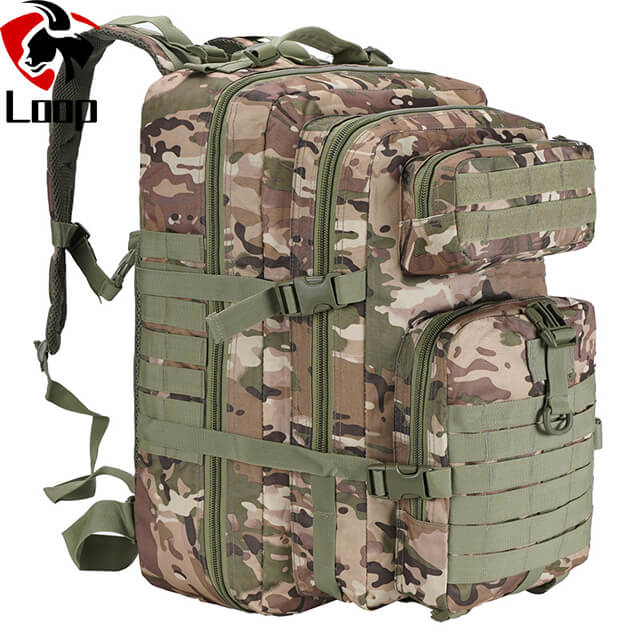 Outdoors Waterproof Expand Capacity Large Size 45L Attack Tactical Backpack