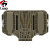 tactical navigation board MOLLE Mount the mobile phone board carrier Tactical vest universal folding mobile phone holder