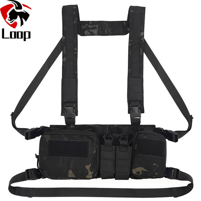 1000D Multifunctional Quick Release Chest Rig Lightweight Combat Vest TCM Tactical Vests
