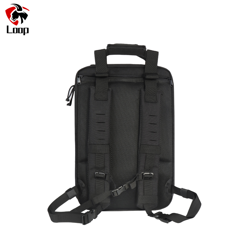 Large Capacity Army Hiking Black Tactical Backpack