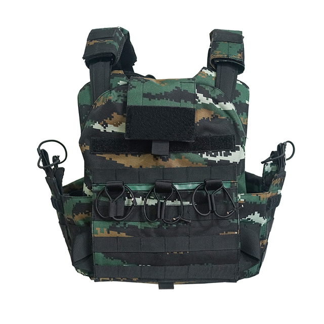 Quick Detachable Tiger Striped Camouflage Military Best Ballistic Vest