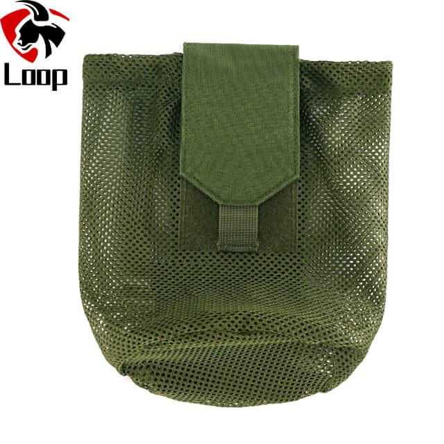 1000D Nylon Molle Garbage Storage Bag Hip Pouch-style Tactical Folding Grid Tactical Recovery Bag