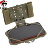 Tactical Alloy Navigation Board Molle Mount Mobile Phone Board Carrier Tactical Vest Universal Folding Mobile Phone Holder