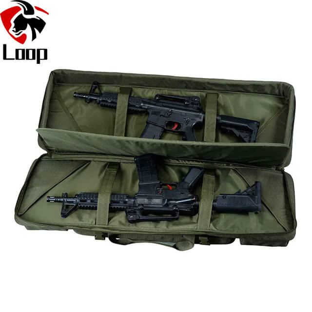 High Capacity Bow And Arrow Double Layer Fishing Tackle Tactical Gun Bag