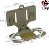 tactical navigation board MOLLE Mount the mobile phone board carrier Tactical vest universal folding mobile phone holder