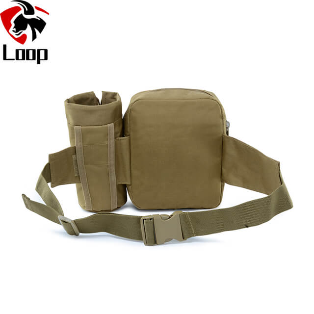 Tactical Waist Bag Military Fanny Pack Waterproof Utility Belt with Water Bottle Holder