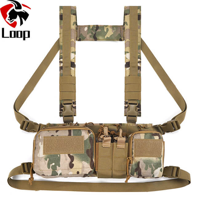1000D Multifunctional Quick Release Chest Rig Lightweight Combat Vest TCM Tactical Vests