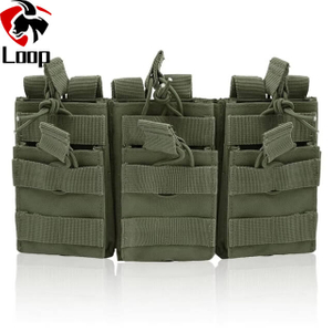 Molle Hunting 600D Nylon Three Chamber Vest accessory bag