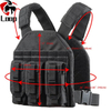 Lightest Military Vest Black Tactical Molle Rapid Ballistic Vest