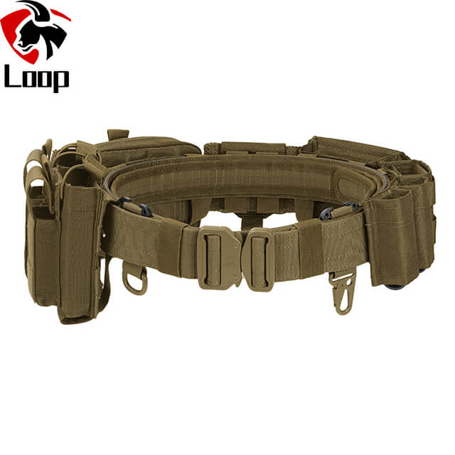 Quick Release Adjustable Security Guard Patrol Multifunctional Tactical Belt