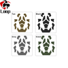 FAST Helmet Specific Shape Adhesive Backing Modified Helmet Patch High Cut Helmet Velcro