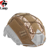 Camouflage Customization Scratch Resistant Durable Velcro Nylon Mesh Helmet Cover