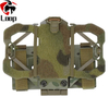Tactical Alloy Navigation Board Molle Mount Mobile Phone Board Carrier Tactical Vest Universal Folding Mobile Phone Holder