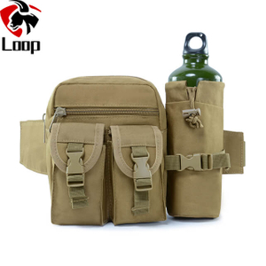 Tactical Waist Bag Military Fanny Pack Waterproof Utility Belt with Water Bottle Holder
