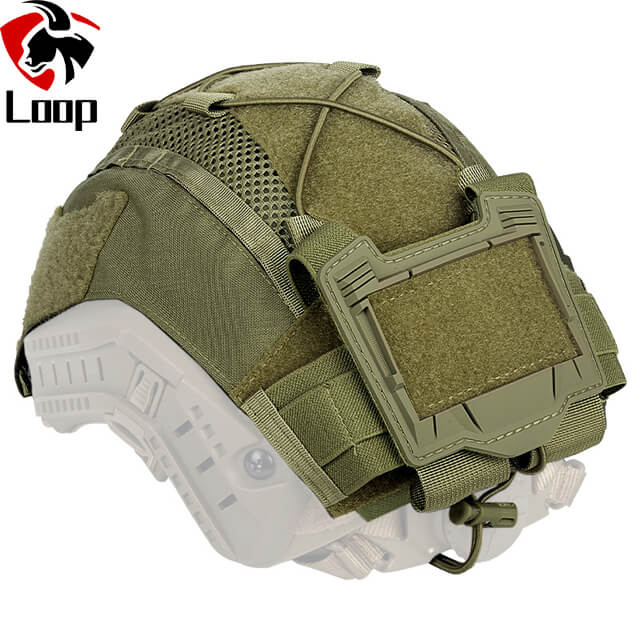 Multicolor Digital Printing Helmet Cover With Battery Bag
