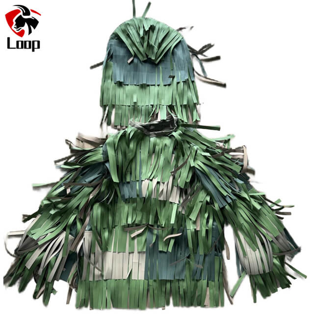 Jungle Camouflage Concealed Special Team Task Tactical Ghillie Suit