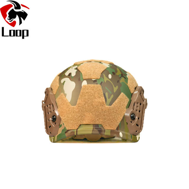 Professional Protection Camouflage Multifunctional High Cut Fast Tactical Ballistic Helmet