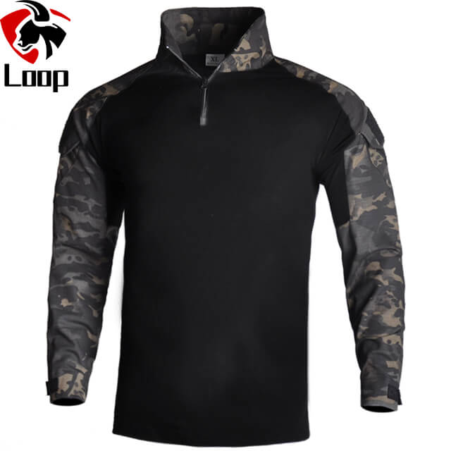 Outdoor Cycling Training Frog Clothing Multi Color Training Top Camouflage Clothes Hiking Mountaineering Tactical Long Sleeved T Shirt Energy Service