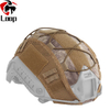Camouflage Customization Scratch Resistant Durable Velcro Nylon Mesh Helmet Cover