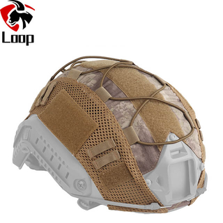 Customization Scratch Velcro Nylon Mesh Helmet Cover