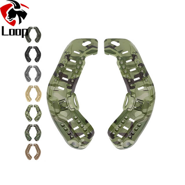 MICH Tactical Helmet Rail Nylon Camouflage Multifunction Accessories