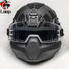 Night Vision Mandible Goggles Ballistic Helmet With Face Shield