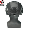 All Round Capable Protection Extensible Tactical Army Task Black Ballistic Helmet