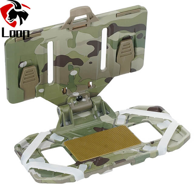 tactical navigation board MOLLE Mount the mobile phone board carrier Tactical vest universal folding mobile phone holder