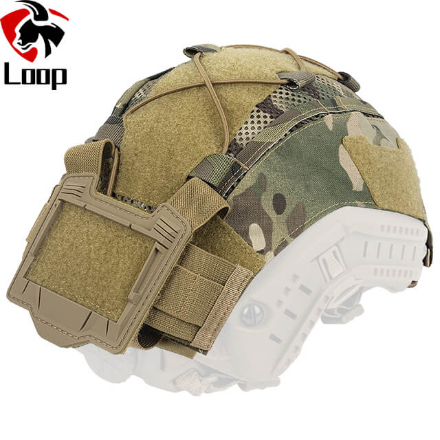 Multicolor Digital Printing Helmet Cover With Battery Bag