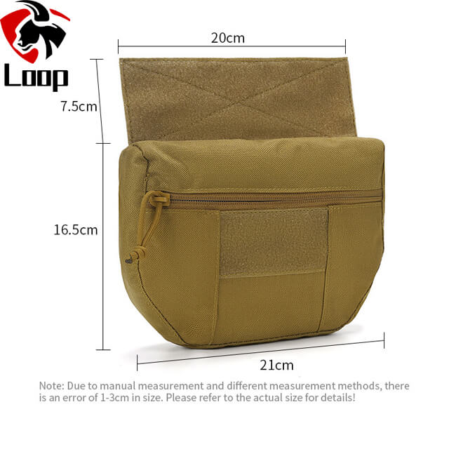 1000D Velcro Expand Attachment Package Field Operation Magazine Storage Multifunctional Tactical Miscellaneous Bag