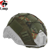 Camouflage Customization Scratch Resistant Durable Velcro Nylon Mesh Helmet Cover