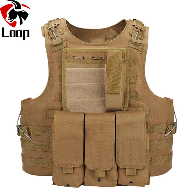 Fashion Multifumctional Ajustable Shoulder Strap Vest Packs for Hanging Accessories Tactical Vest Military Vest