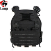New Design Laser Cut Protection Army IIIA Police Black Tactical Bulletproof Vest