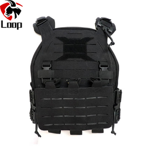 New Design Laser Cut Protection Army IIIA Police Black Tactical Bulletproof Vest