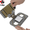 Outdoors Fold Mobile Phone Storage Bag Lightweight Design MOLLE Mount Woolen Fabric Navigation Support Kit Tactical Navigation Panel
