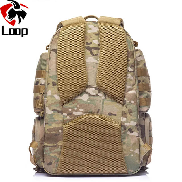 Outdoor Equipment Backpack All Terrain Camouflage Army Fan Bag Water Repellent Tactical Backpack