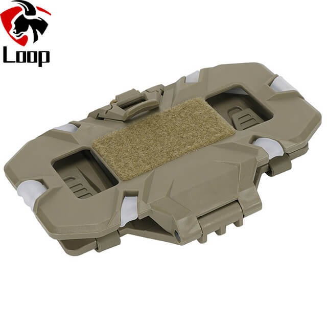 tactical navigation board MOLLE Mount the mobile phone board carrier Tactical vest universal folding mobile phone holder