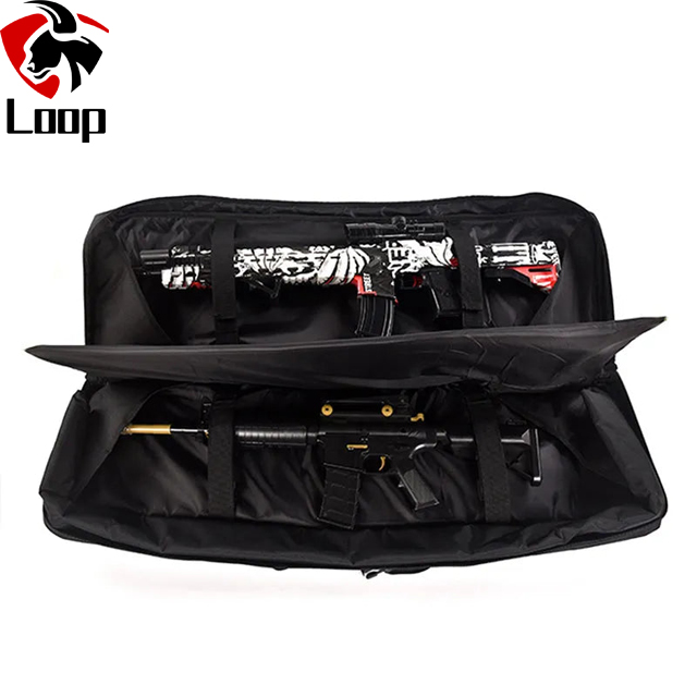 Multi Functional Double Layer Tactical Gun Bag Outdoor Sports Equipment Handheld Shoulder Bag