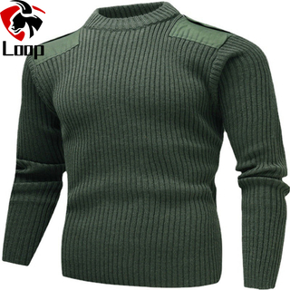 Green Tactical Training Long Sleeved Tactical Sweater