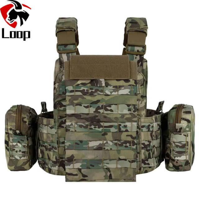 Chaleco t&aacute;ctico multifuncional ligero de liberaci&oacute;n r&aacute;pida