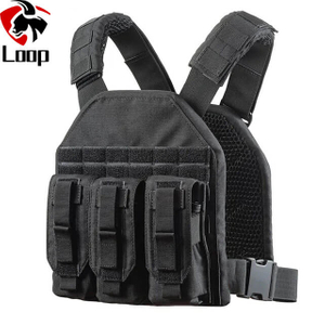 Lightest Military Vest Black Tactical Molle Rapid Ballistic Vest