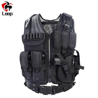 Police Military Wargame Body Armor Sports Wear Tactical Vest 