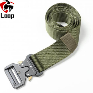 Nylon Outdoor Adjustable Tactical Combat Duty Belt With Quick Release Buckle
