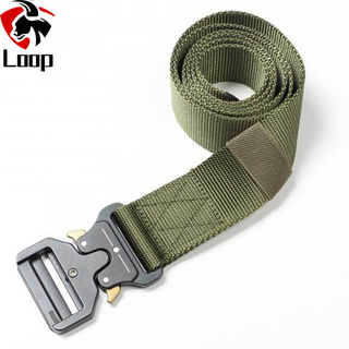 Nylon Outdoor Adjustable Tactical Combat Duty Belt With Quick Release Buckle