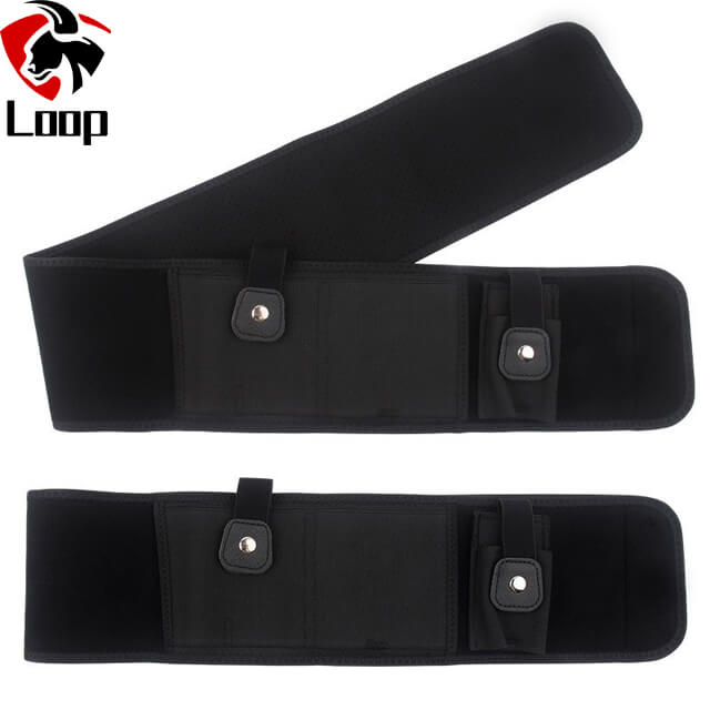 Multifunctional Self Defense Tactical Belt Convenience Breathable Neoprene Invisible Tactical Waistband